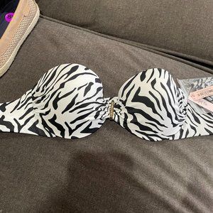Victoria Secret Bandeau Bikini Top NWT 34A